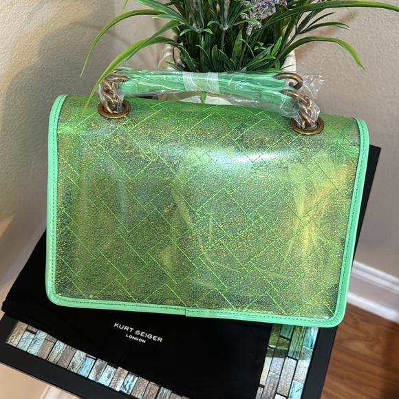 Kurt Geiger London
Kensington Large Vinyl Shoulder Bag - Picture 2 of 16